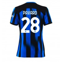 Dámy Fotbalový dres Inter Milan Benjamin Pavard #28 2023-24 Domácí Krátký Rukáv